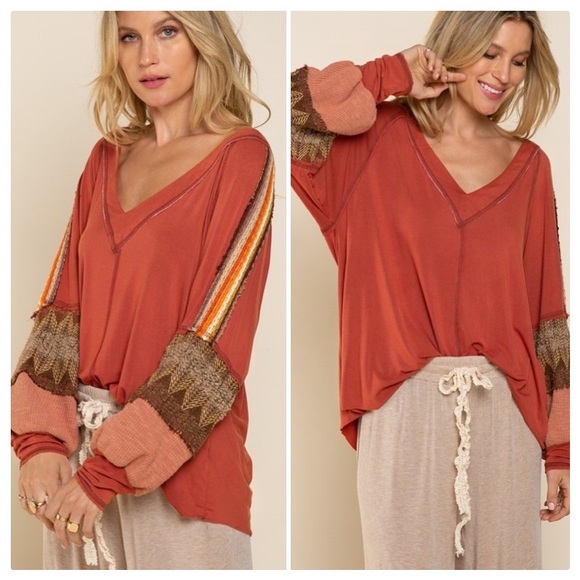 POL Out And About With Print Top - Picture 7 of 14